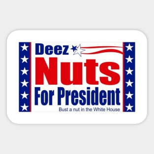 Vote Deez Nuts 2016 Sticker